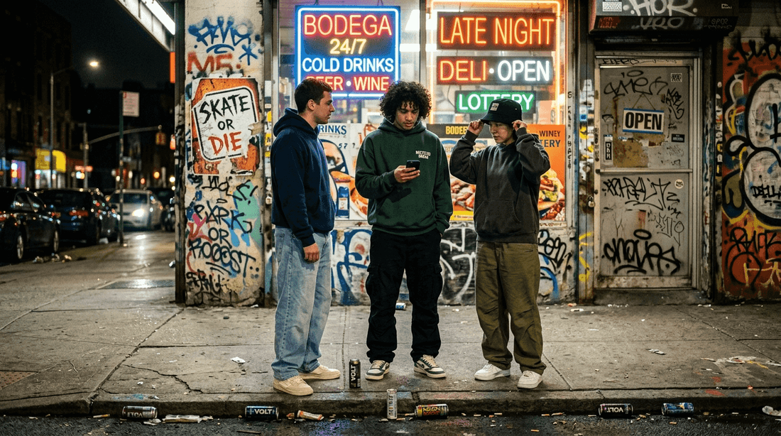 2026 streetwear group at city corner