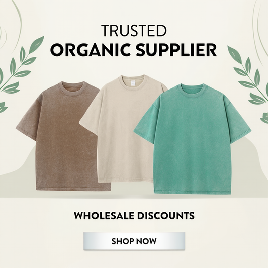 Where to Buy Organic Cotton T-Shirts Wholesale
