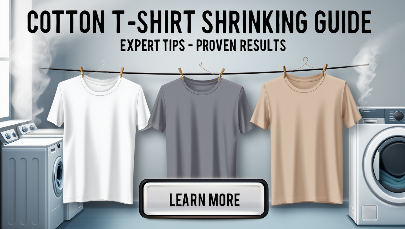 How Do You Shrink a Cotton T-Shirt?