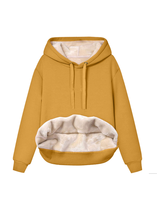 Reversible Sherpa-Lined Winter Hoodie