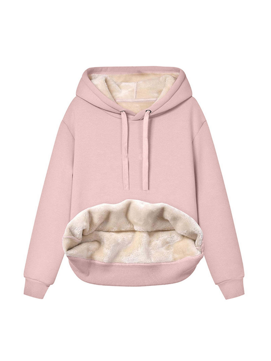 Reversible Sherpa-Lined Winter Hoodie