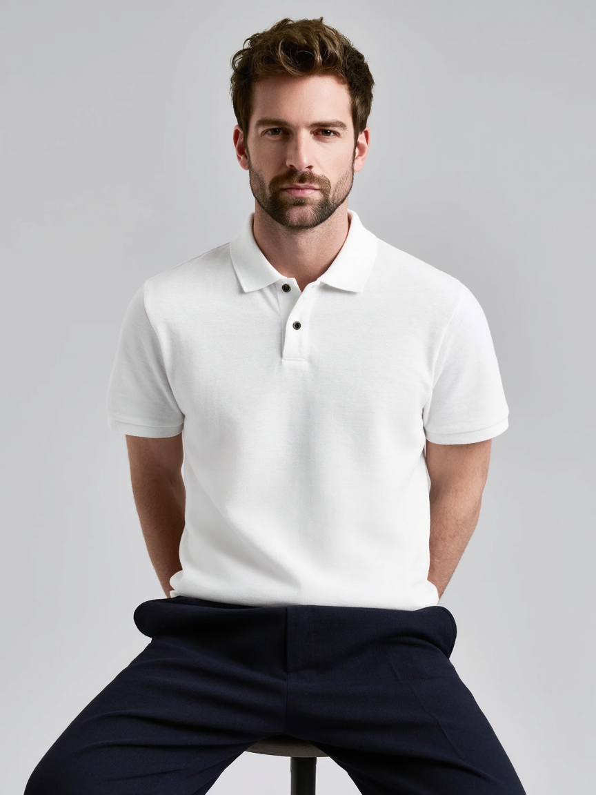 Mercerized Cotton Polo