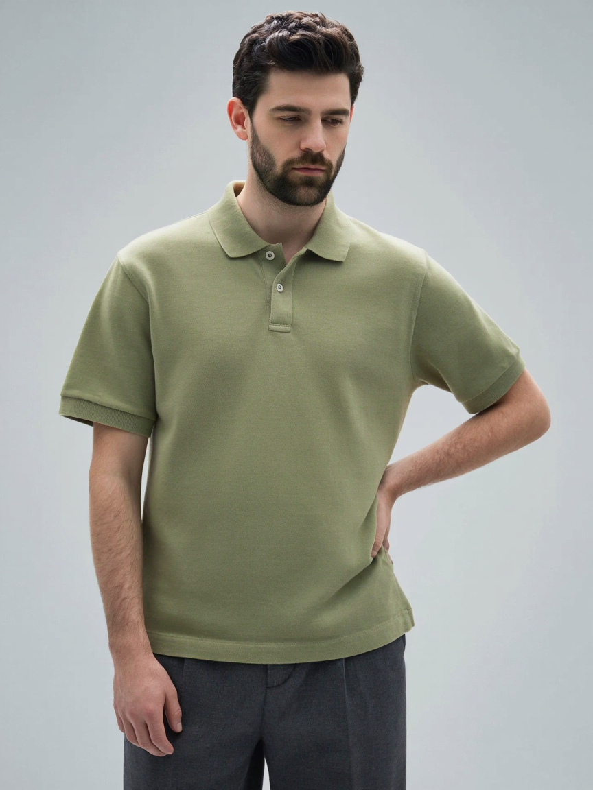 Mercerized Cotton Polo