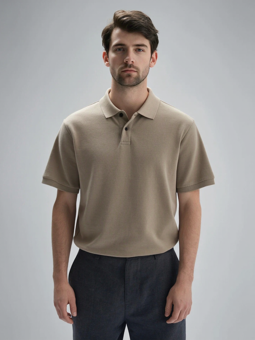 Mercerized Cotton Polo
