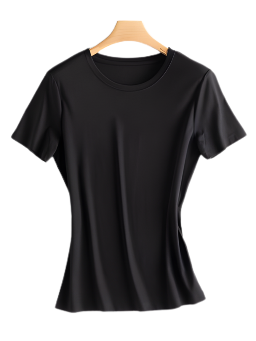 Cotton-Silk Blend T-Shirt