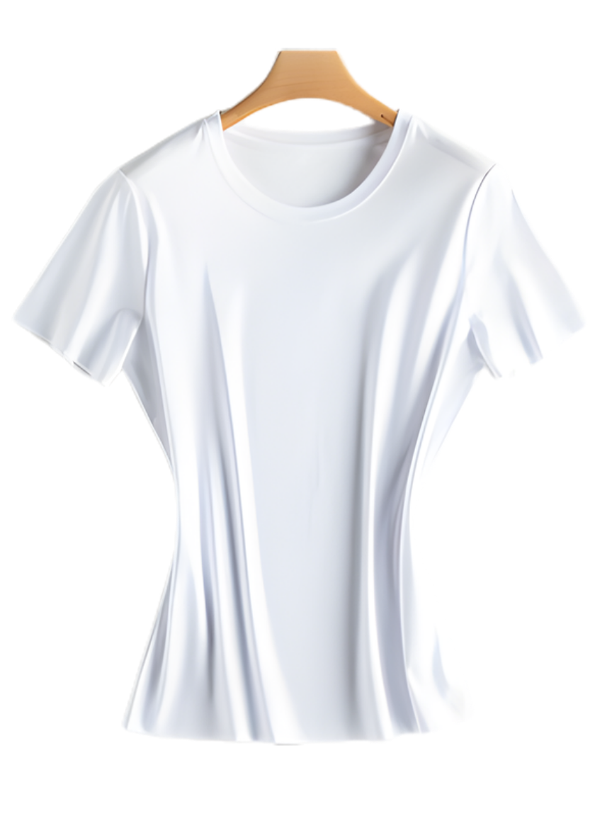Cotton-Silk Blend T-Shirt