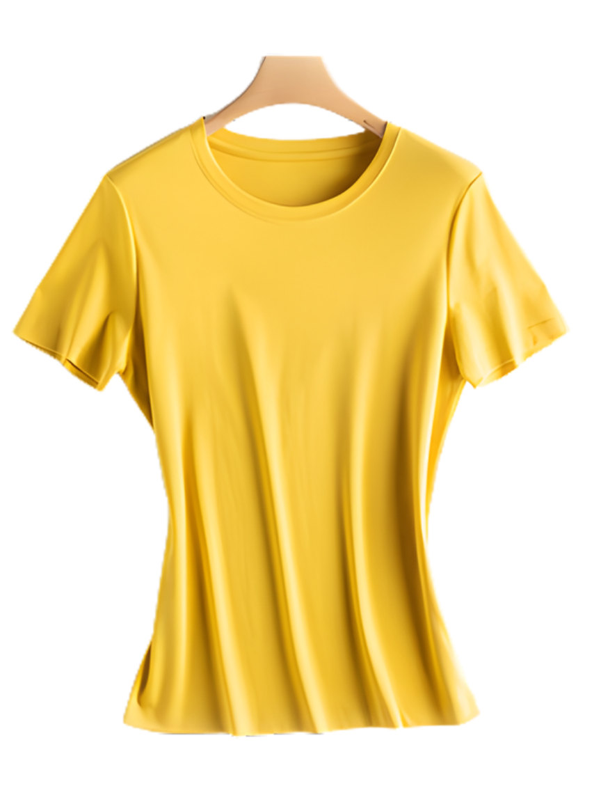 Cotton-Silk Blend T-Shirt