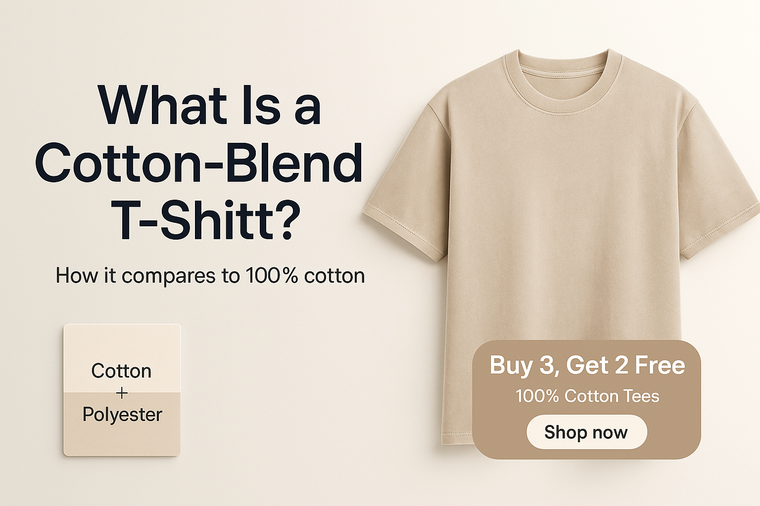 What Is a Cotton Blend T-Shirt?