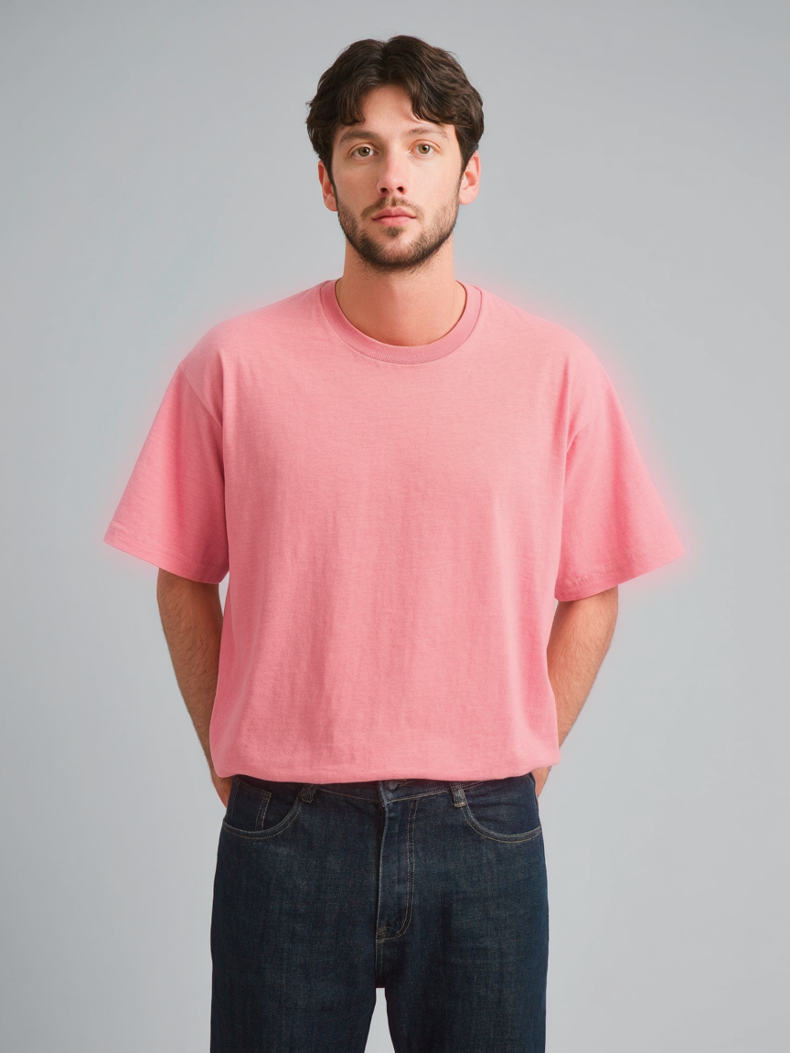 Retro 100% Cotton T-Shirt – Soft Organic Pima Blend