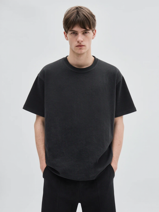 Retro 100% Cotton T-Shirt – Soft Organic Pima Blend