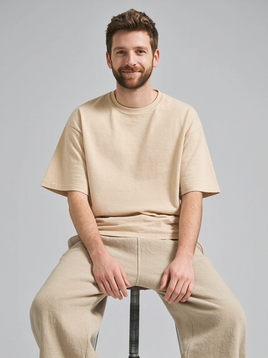 Retro 100% Cotton T-Shirt – Soft Organic Pima Blend