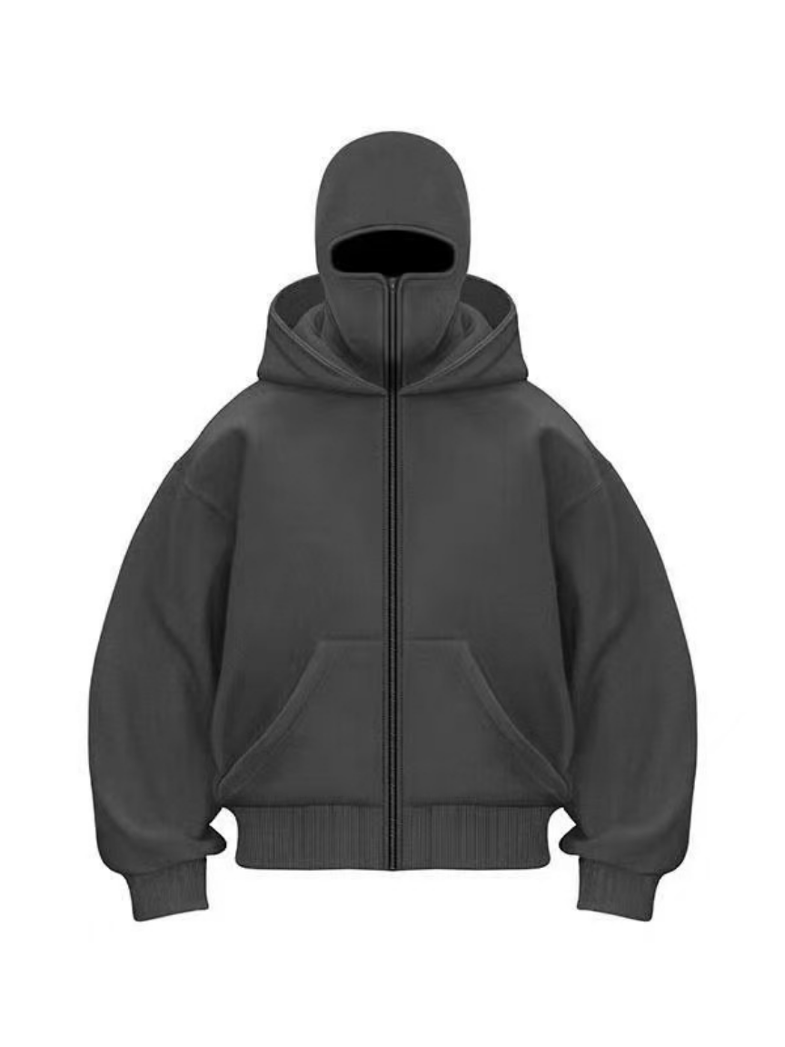 Balaclava Zip Hoodie