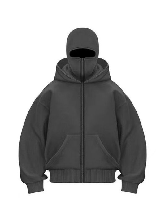 Balaclava Zip Hoodie