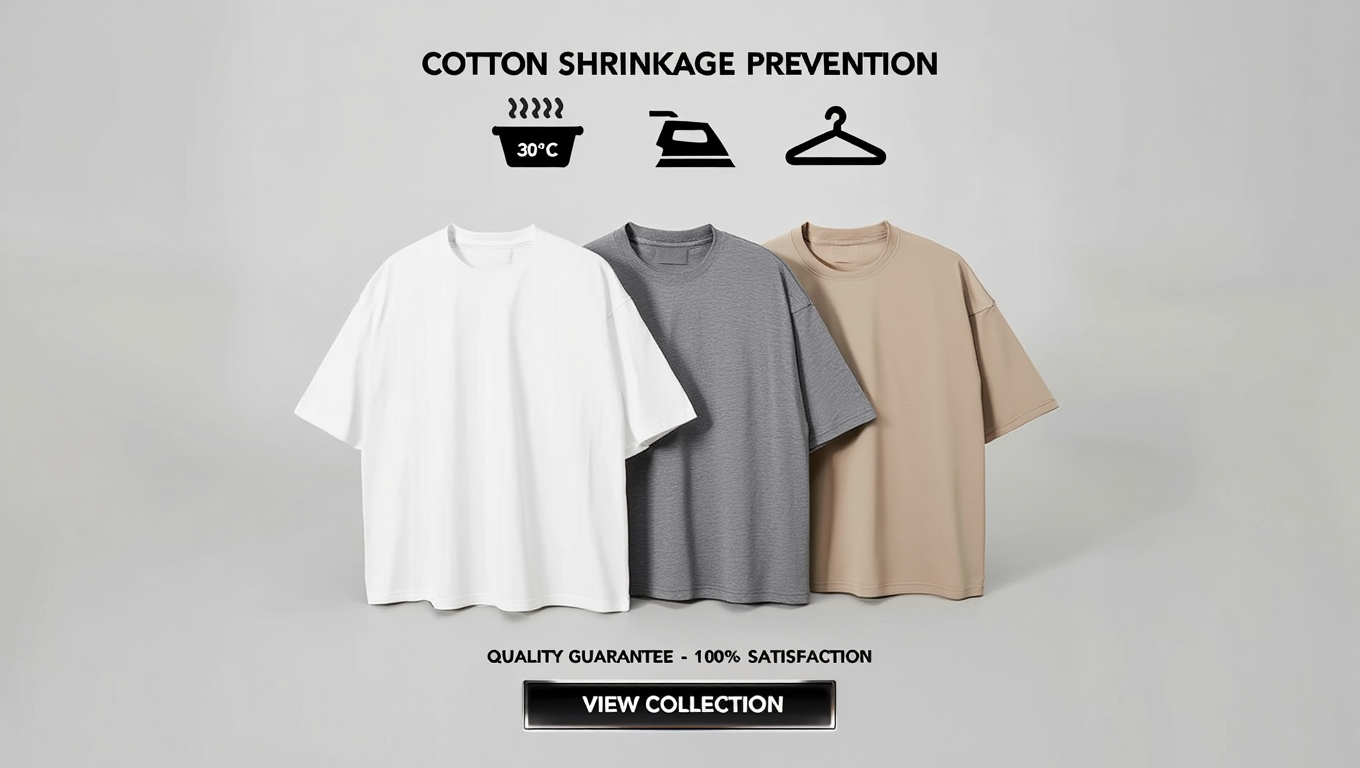How to Keep Cotton T-Shirts from Shrinking