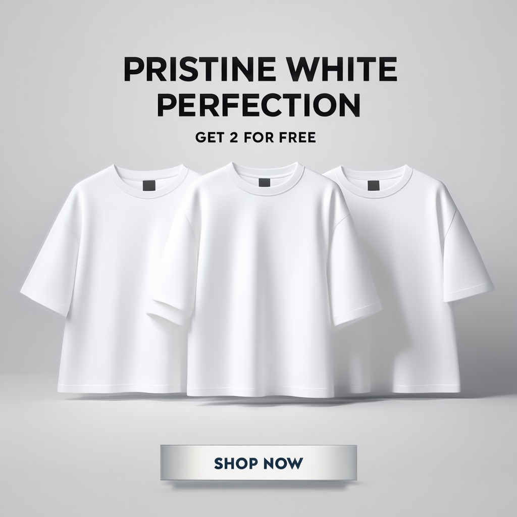 How to Wash White Cotton T-Shirts