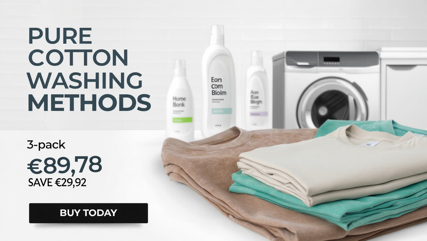 How to Wash a 100% Cotton T-Shirt