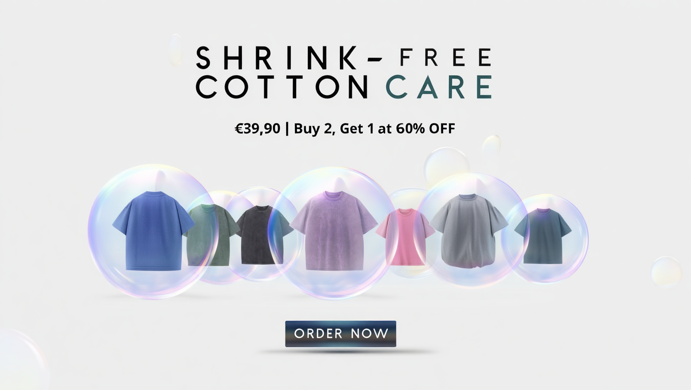How to Wash Cotton T-Shirts Without Shrinking
