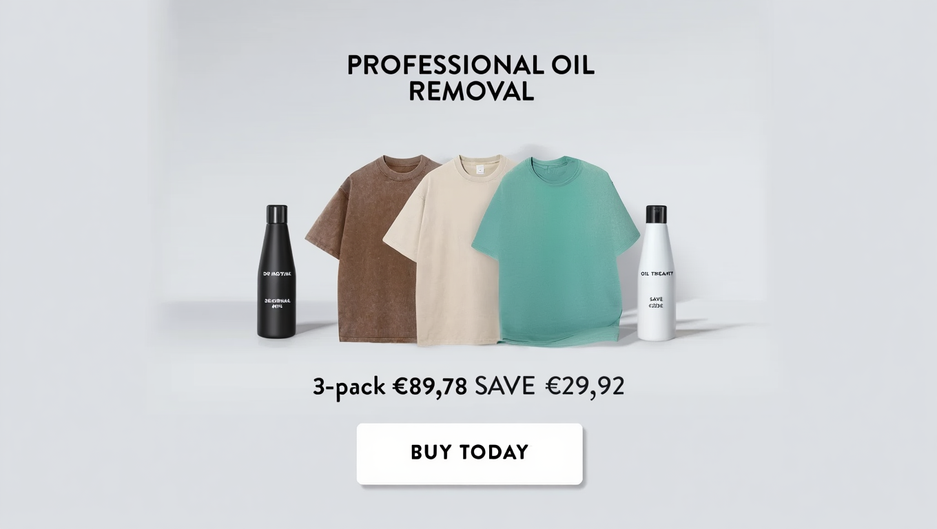 How to Remove Oil from Cotton T-Shirt