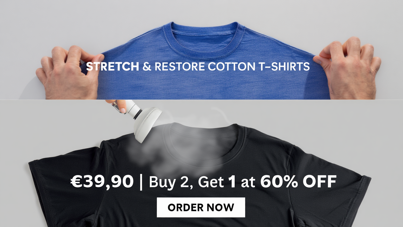 How to Stretch Out a Cotton T-Shirt