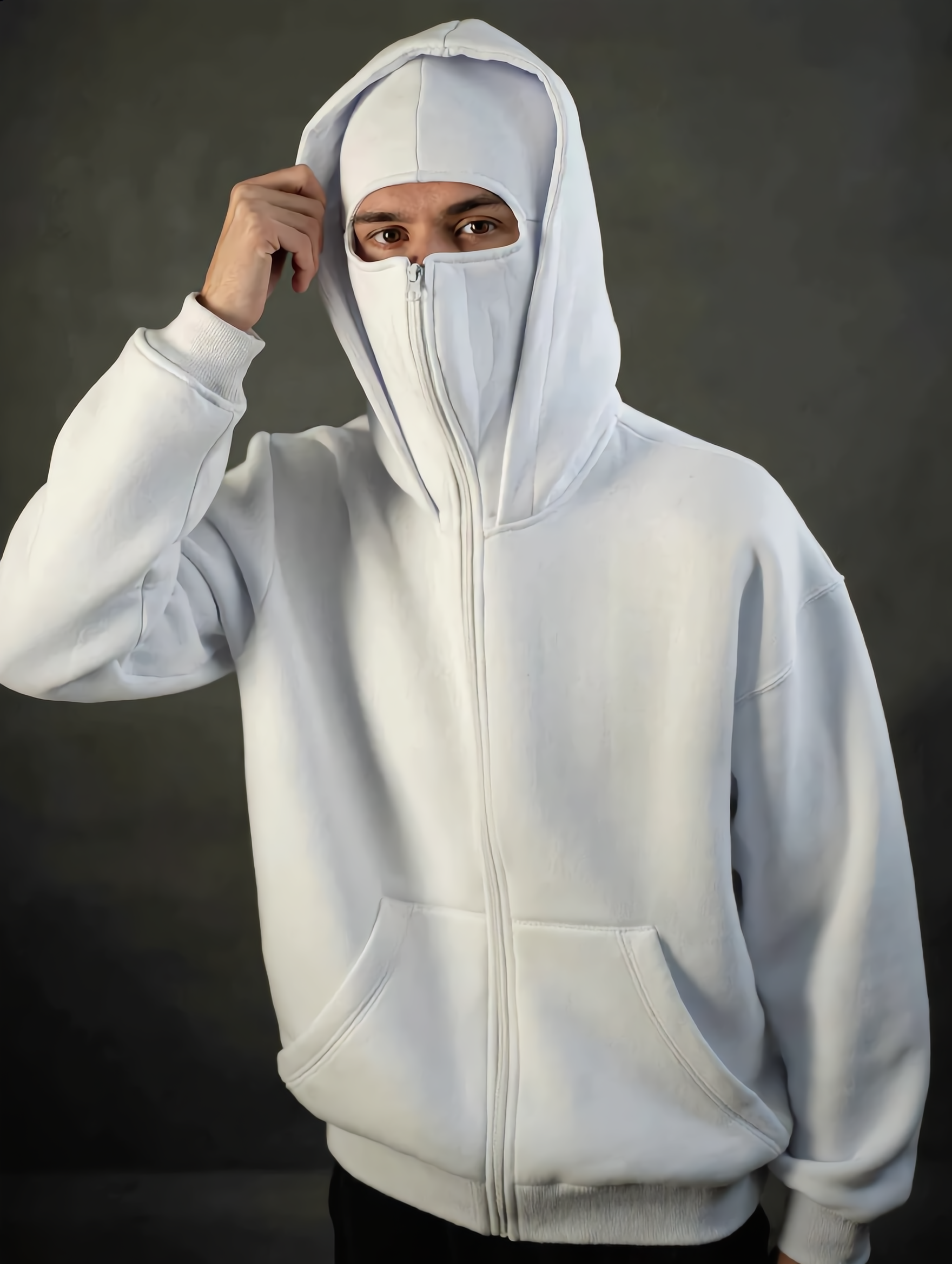 Balaclava Zip Hoodie