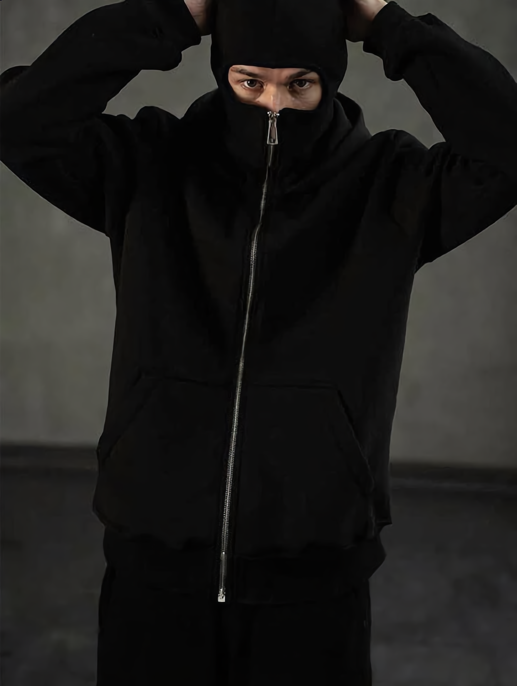 Balaclava Zip Hoodie