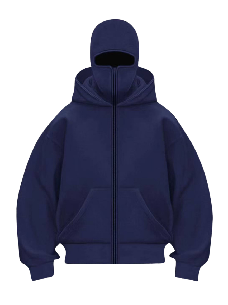 Balaclava Zip Hoodie